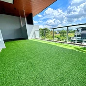 Balkon personaliséiert kënschtlech Turf